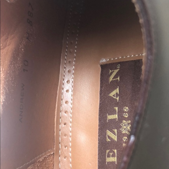 Mezlan Andrew Burgundy leather 10 Used - Picture 5 of 6